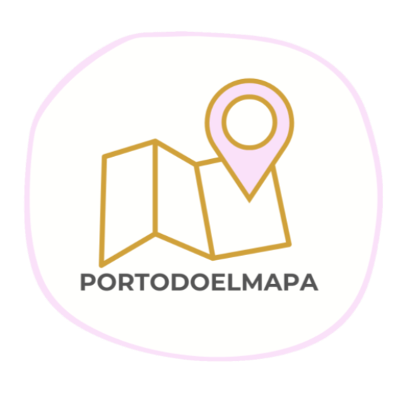 Logo de Portodoelmapa, agencia de viajes especializada en viajes a medida. Disney, Universal y documentación de viajes.