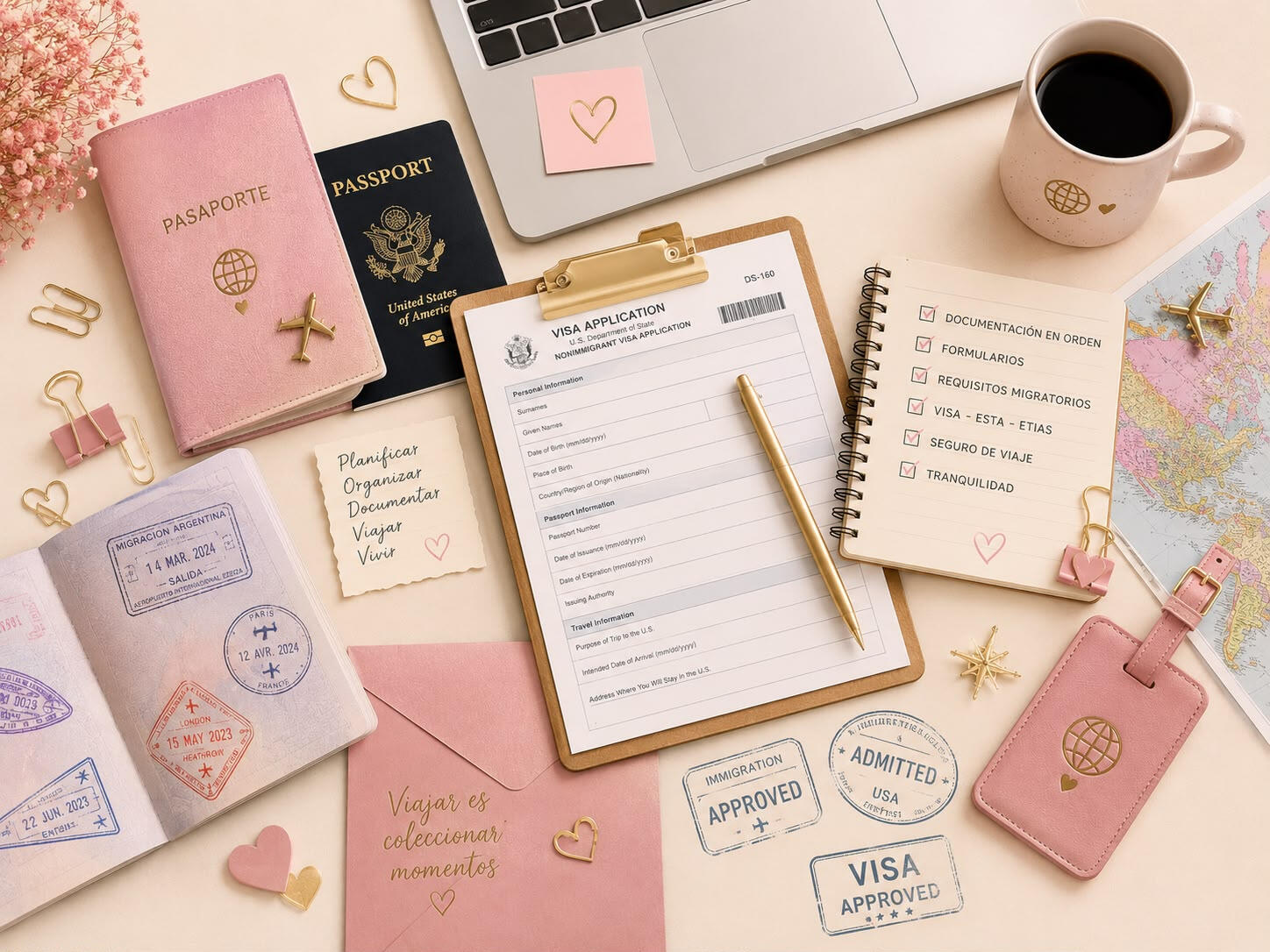Asesoramiento en visas, documentación y requisitos de viaje.
